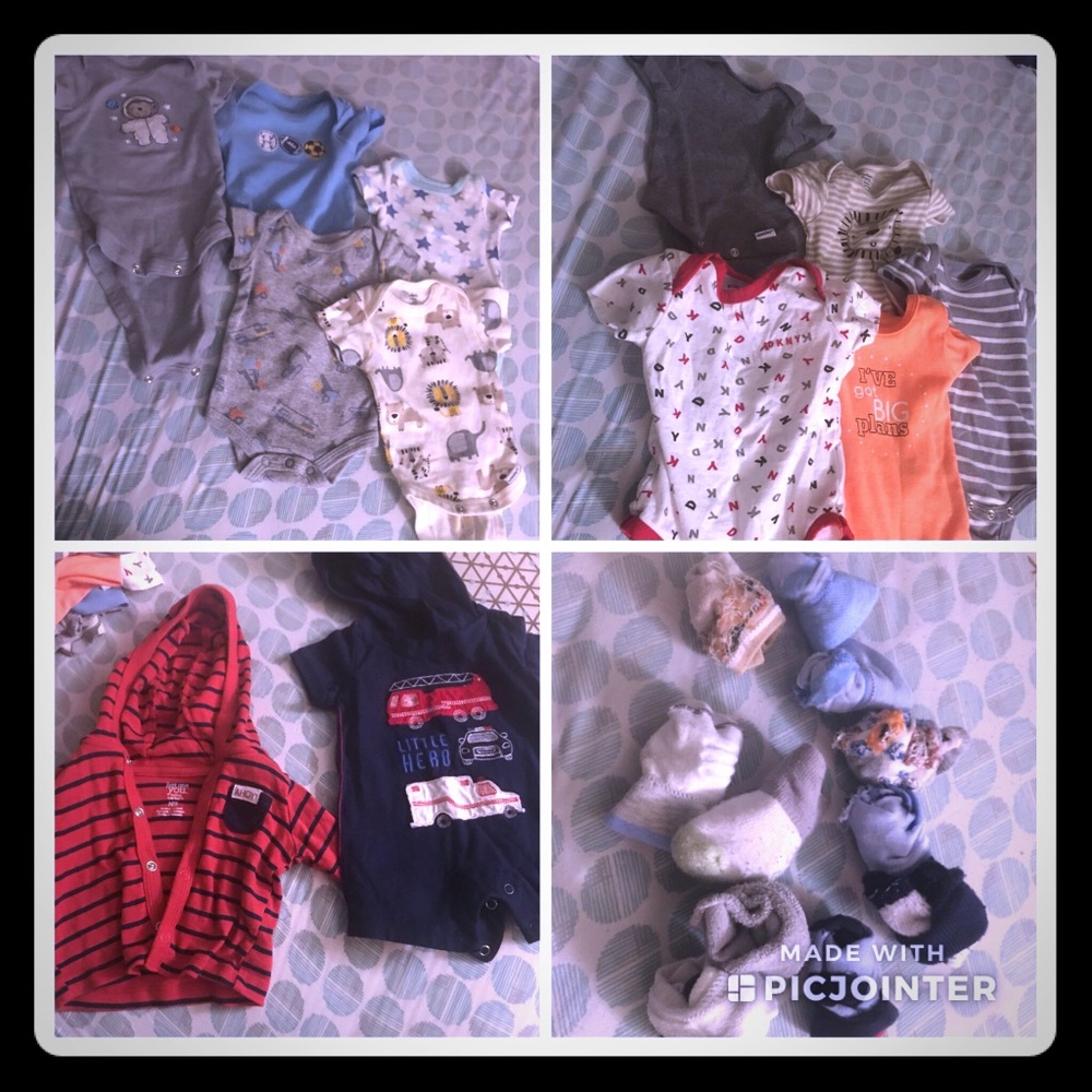 new born boy clothing